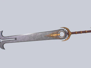 Fantasy sword 3D Model