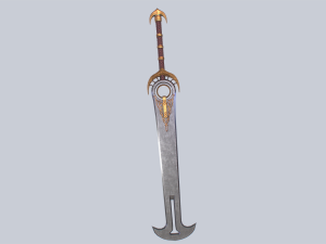 Fantasy sword 3D Model