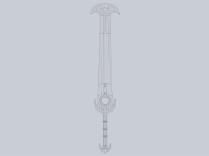 Fantasy sword 3D Model