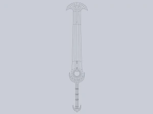 Fantasy sword 3D Model