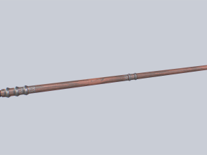 Baston Modelo 3D