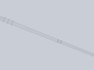 Baston Modelo 3D