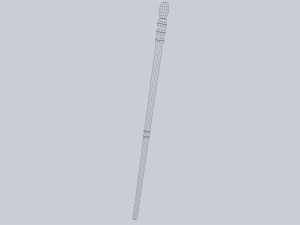 Baston Modelo 3D