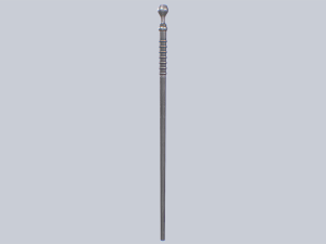 Baston Modello 3D