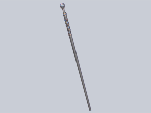 Baston Modello 3D