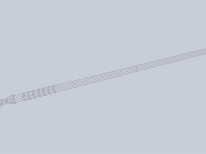 Baston Modello 3D