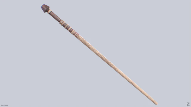 Bastone Modello 3D .c4d .max .obj .3ds .fbx .stl .blend 