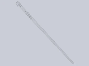 Bastone Modello 3D