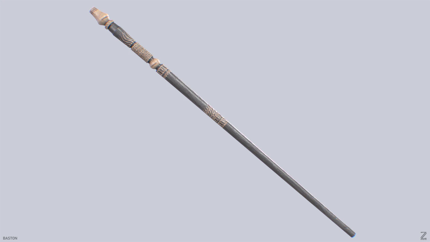 Baston 3D Model .c4d .max .obj .3ds .fbx .stl .blend