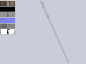 Baston 3D Model