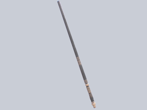 Baston Modello 3D