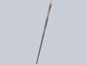 Baston Modello 3D
