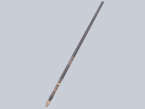 Baston Modello 3D