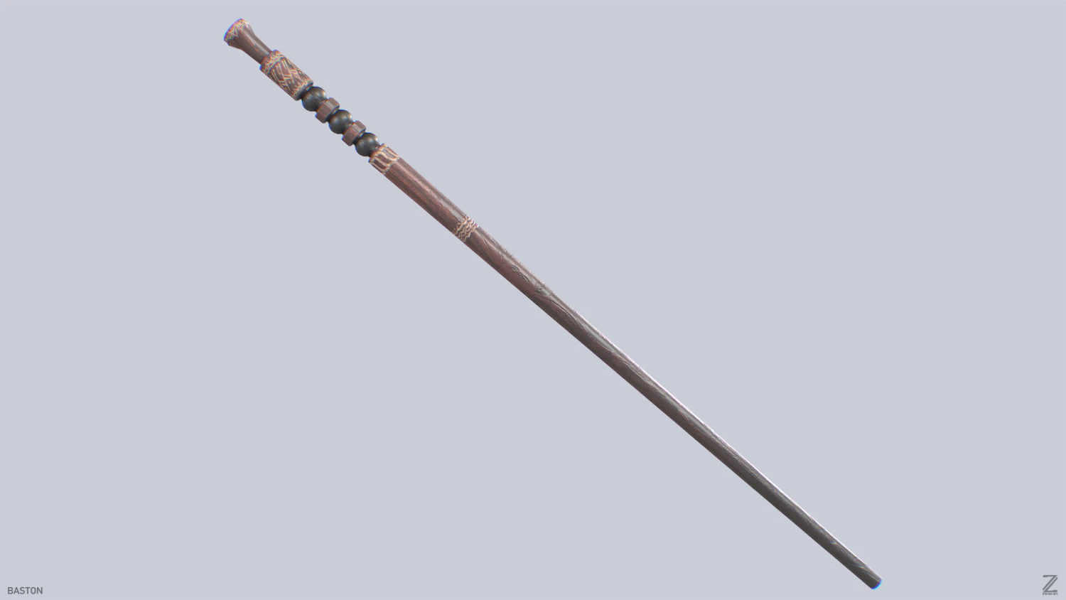Baston 3D Model .c4d .max .obj .3ds .fbx .stl .blend 
