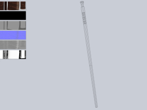 Baston Modelo 3D