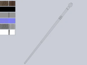 Baston 3D Model