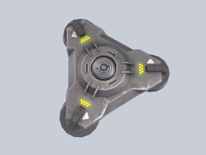 Scifi trap 3D 모델