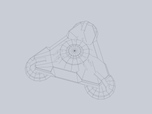 Scifi trap 3D 모델