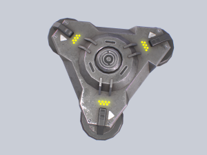 Scifi trap 3D 모델