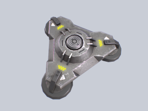 Scifi trap 3D 모델