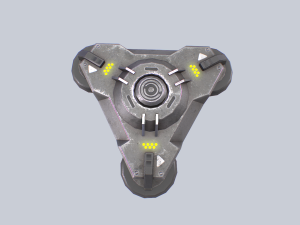 Scifi trap 3D 모델