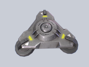 Scifi trap 3D 모델