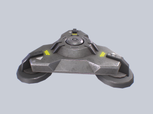 Scifi trap 3D 모델