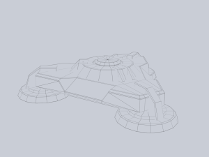 Scifi trap 3D 모델