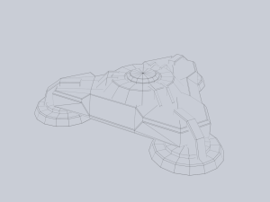 Scifi trap 3D 모델