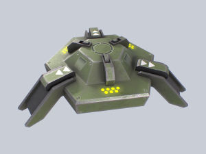 Scifi trap 3Dモデル