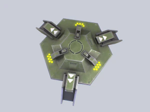 Scifi trap 3D Model