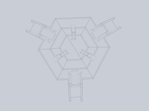 Scifi trap 3Dモデル