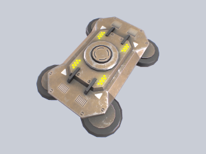 Scifi trap 3D Модель