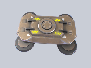 Scifi trap 3D Модель