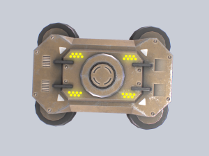 Scifi trap 3D Модель