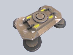 Scifi trap 3D Модель