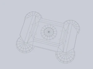 Scifi trap 3D Model