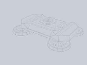 Scifi trap 3D Model