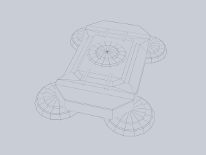 Scifi trap 3D Модель