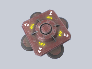 Scifi trap 3D Модель