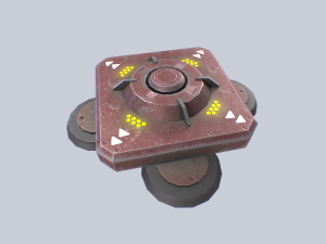 Scifi trap Modèle 3D