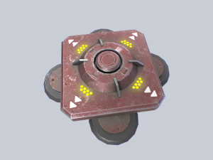 Scifi trap Modèle 3D