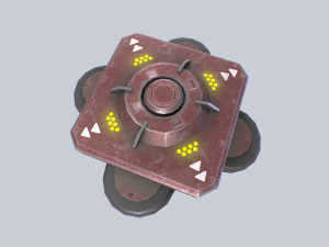 Scifi trap Modèle 3D