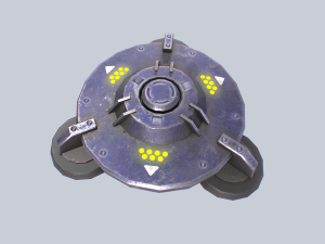 Scifi trap 3D Модель