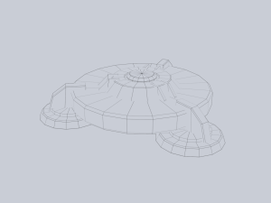 Scifi trap 3Dモデル