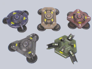 SFトラップコレクション 3Dモデル