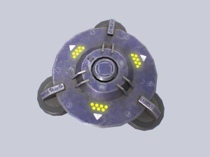 Scifi trap collection 3D Model