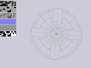 Mina terrestre di fantascienza Modello 3D