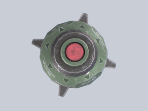 Sci fi land mine 3Dモデル
