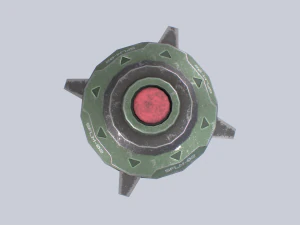Sci fi land mine 3D Model